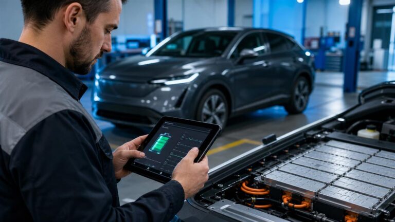 Como avaliar a saúde da bateria de um carro elétrico usado