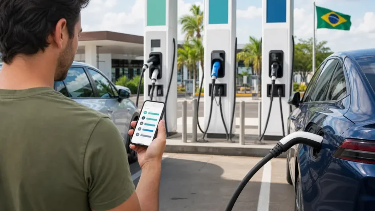 Como comparar o preço da recarga pública de carro elétrico