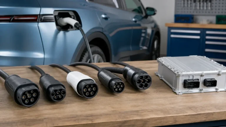 Conector e carregador de bordo: como comparar carros elétricos